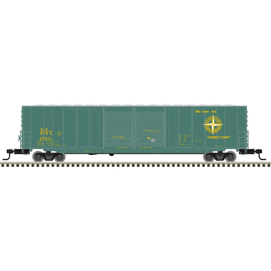 60' AUTO PARTS BOX CAR DETROIT, TOLEDO & IRONTON #25800 - 20007825 : HO