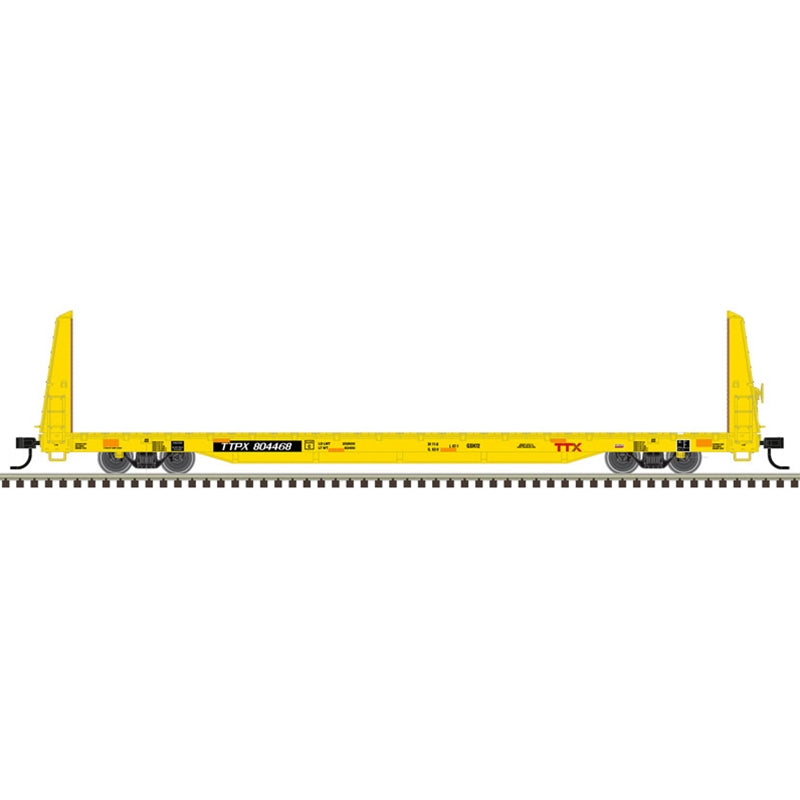BULKHEAD FLAT CAR TTX TTPX #804442 - 20007963 : HO
