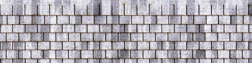 Slate Gray Laser-cut Shingles - HOSHG1B1