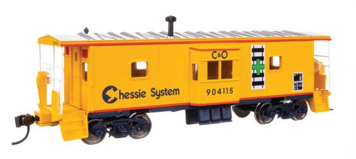 International Bay Window Caboose - Ready to Run -- Chessie System C&O #904115 - 8671 : HO