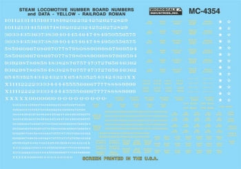 Decal MC-4354 : HO