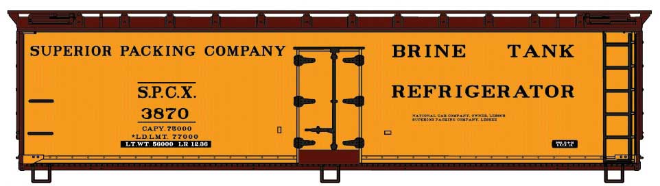 40' Wood Reefer Kit -- Superior Packing #3870 - 81941 : HO