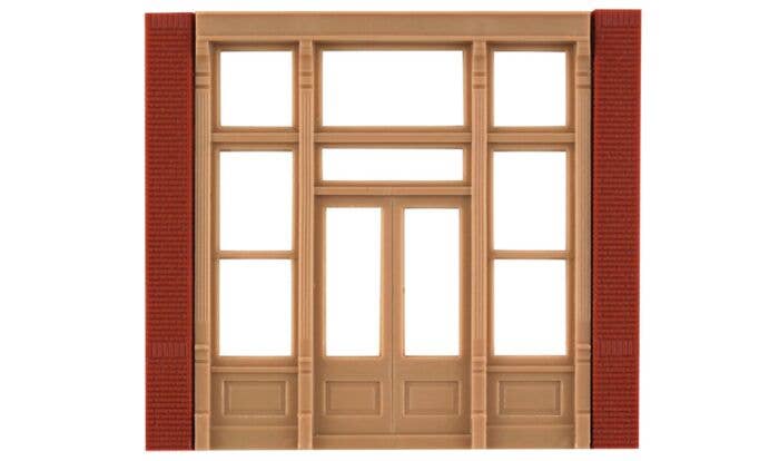 Street Level Wall Sections w/Victorian Entry Kit - 30141 : HO