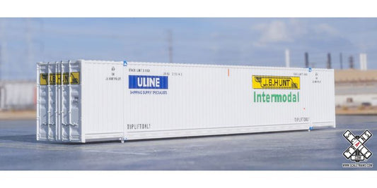 53 FT CIMC Intermodal Corrugated Dry Container JB Hunt/Uline JBHU 262970 - 10660 : N