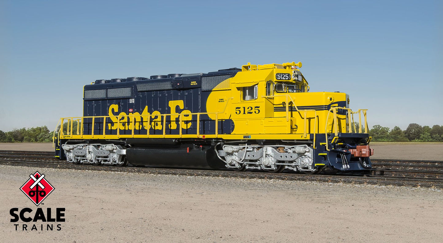 EMD SD40-2, Santa Fe/As Delivered Lettering #5125 w/DCC & Sound - 39365 : N