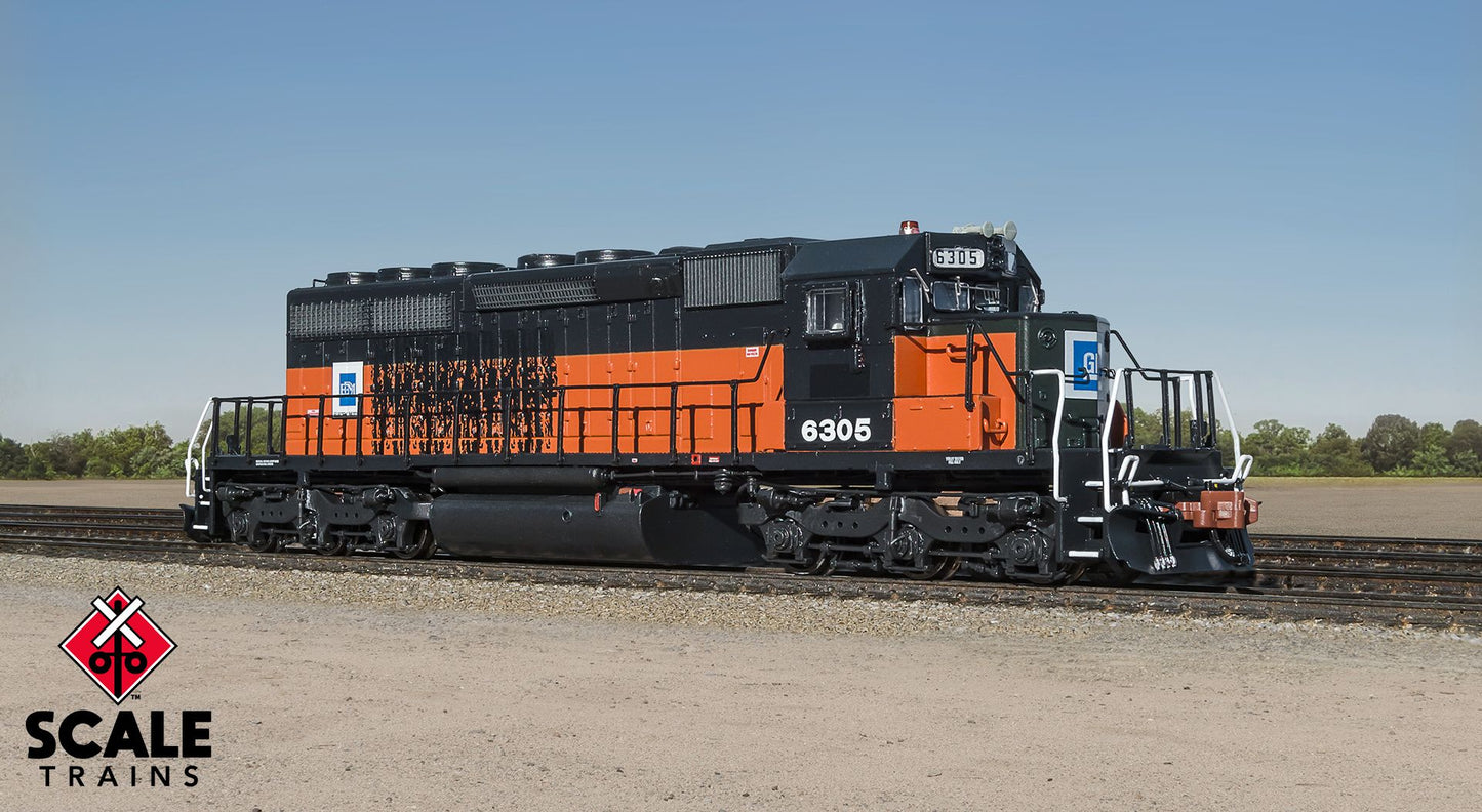 EMD SD40-2, EMD Lease, Ex-Milwaukee Road Bandit #6305 DC/DCC Ready - 39402 : N