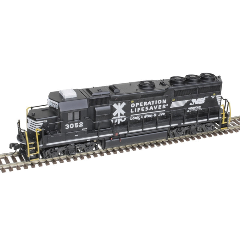 EMD GP40-2 - Norfolk Southern # 3052 (Operation Lifesaver) DCC Ready-40004725 : N