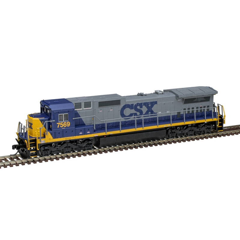 GE Dash 8-40C - Front & Rear Ditch Lights - LokSound & DCC - Master(R) -- CSXT #7569 - 40005676 : N