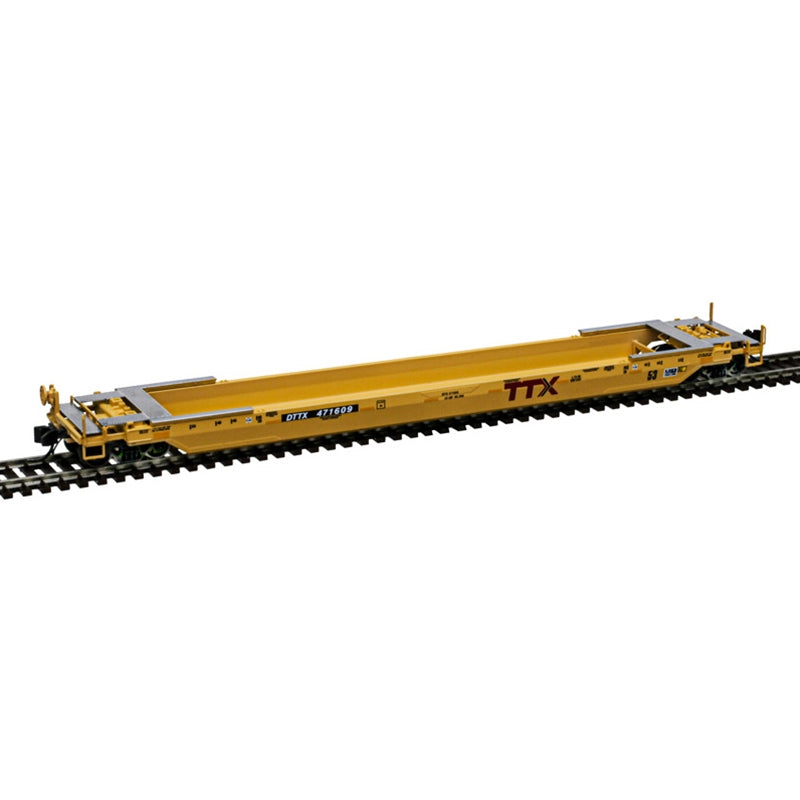 53' REBUILT WELL CAR TTX [YELLOW] #471609 - 50007047 : N