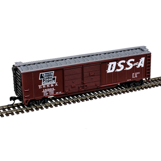 50' DOUBLE DOOR BOX CAR DULUTH SOUTH SHORE & ATLANTIC [DSS&A] #15587 - 50007320 : N