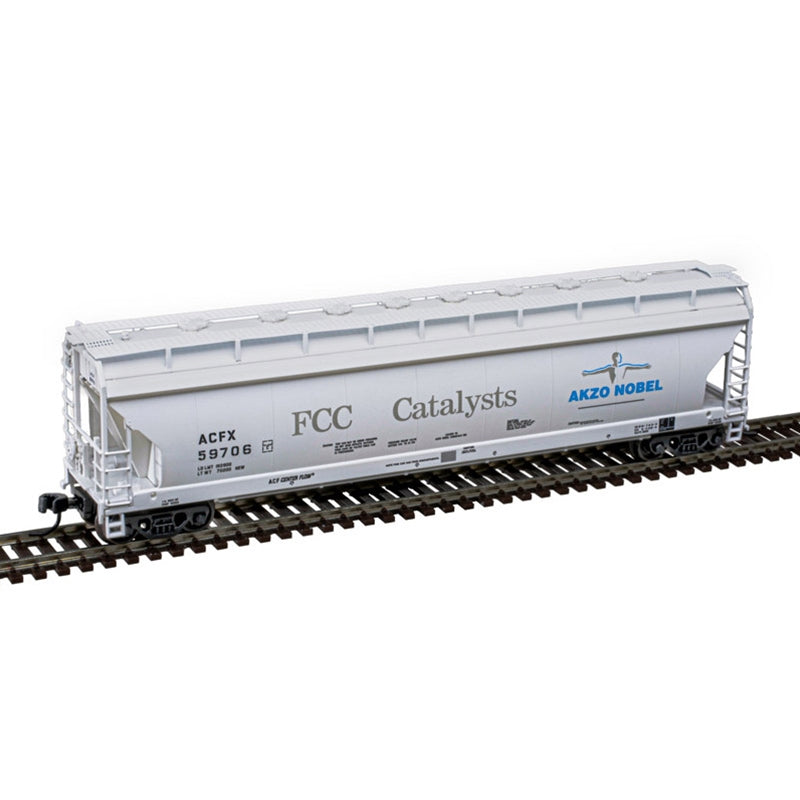 PRESSUREAIDE COVERED HOPPER AKZO NOBEL [ACFX] #51302 - 50007331 : N