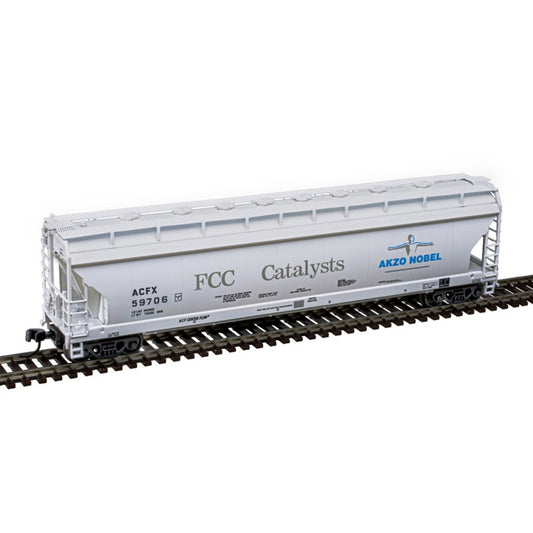 PRESSUREAIDE COVERED HOPPER AKZO NOBEL [ACFX] #51302 - 50007331 : N