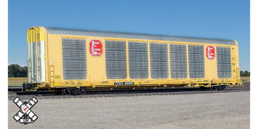 Gunderson Multi-Max Autorack, Kansas City Southern 691122 Yellow TTGX - 32701 : N