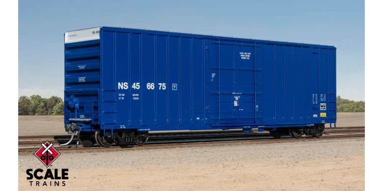 Gunderson 6269 High-Cube Boxcar, Norfolk Southern/NS #456698 - EE1457-3 : HO