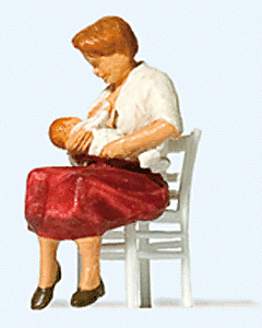 Nursing Mother (Mother/Baby Sitting in Chair) - 28176 : HO