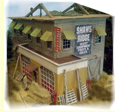 Shaws Ridge Equipment & Supply Laser-cut Wood Kit - 0532 : HO