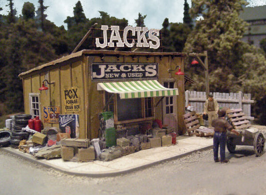 Jack's Backyard Laser-cut Wood Kit - 0542 : HO