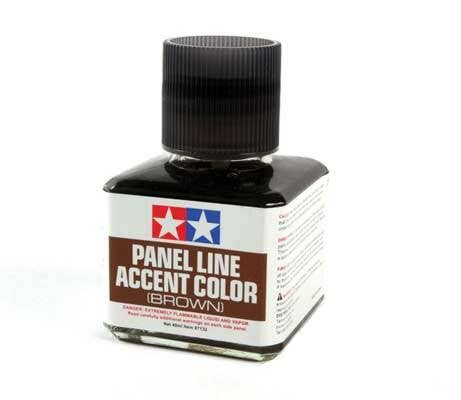 Panel Line Accent Color Wash 1.35oz 40ml, Brown - 87132