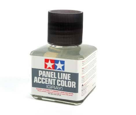 Panel Line Accent Color Wash 1.35oz 40ml, Gray - 87133