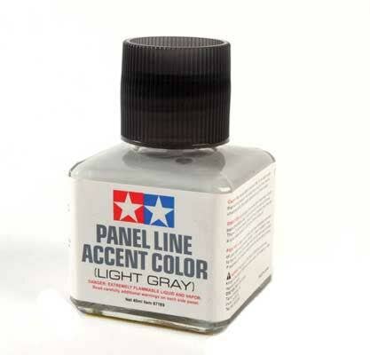 Panel Line Accent Color Wash 1.35oz 40ml, Light Gray - 87189