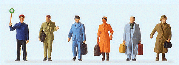 Passengers At The Platform - 14049 : HO