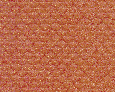 Patterned Sheets - Red Scalloped Roof Tile - .020 x 7 x 12" pkg(2) - 91651 : O