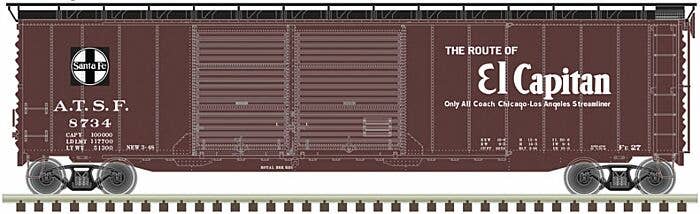 50' Double-Door Boxcar - Master(R) -- Santa Fe #8666 - 20006590 : HO
