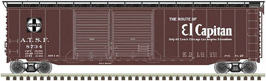 50' Double-Door Boxcar - Master(R) -- Santa Fe #8666 - 20006590 : HO