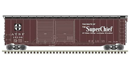 50' Double-Door Boxcar - Master(R) -- Santa Fe #15136 - 20006593 : HO
