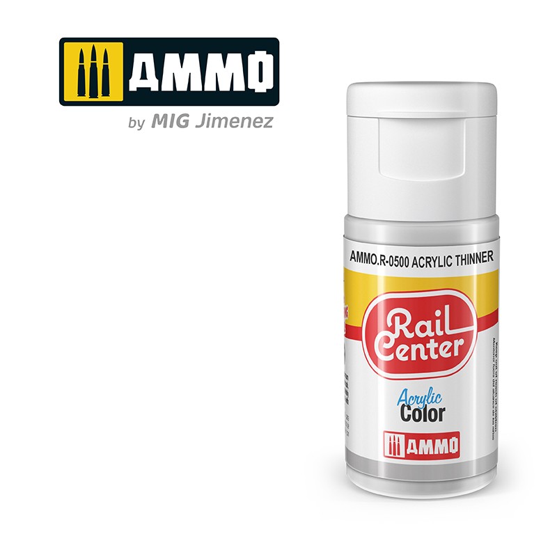 Rail Center Acrylic Thinner 15ml-R0500