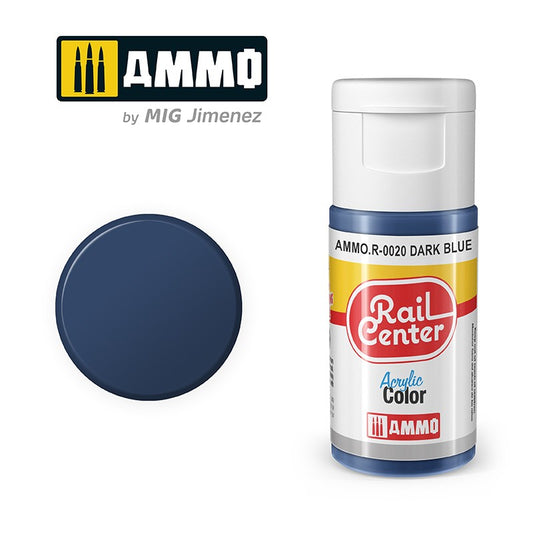 Dark Blue 15ml Acrylic Paint - R0020