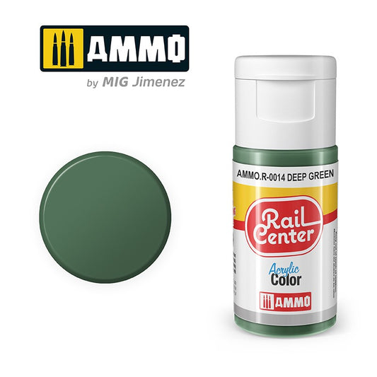 Deep Green 15ml Acrylic Paint - R0014