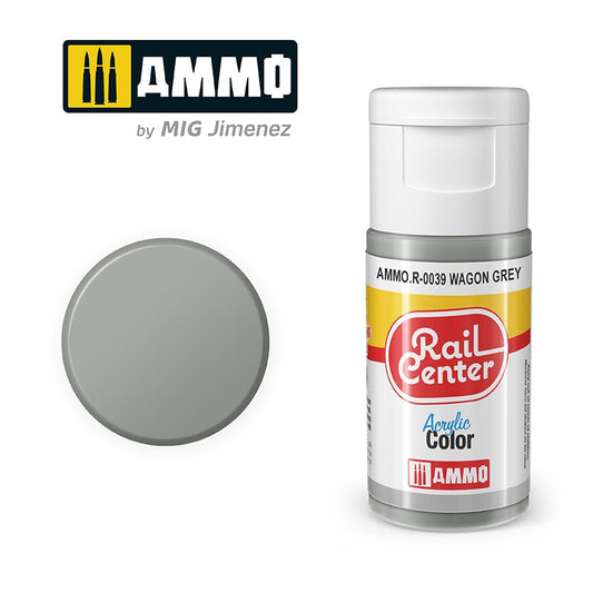 Wagon Grey 15ml Acrylic Paint - R0039