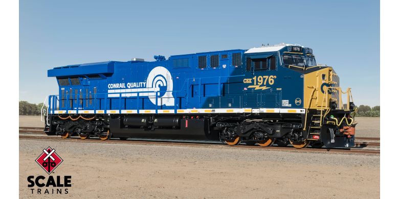 GE ES44AH, CSX/Heritage/Conrail/Quality #1976 DCC & Sound Equipped - 39907 : HO