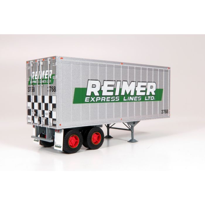 26' Can-Car Dry Van Trailer: Reimer Trucking: #3734-403082 : HO