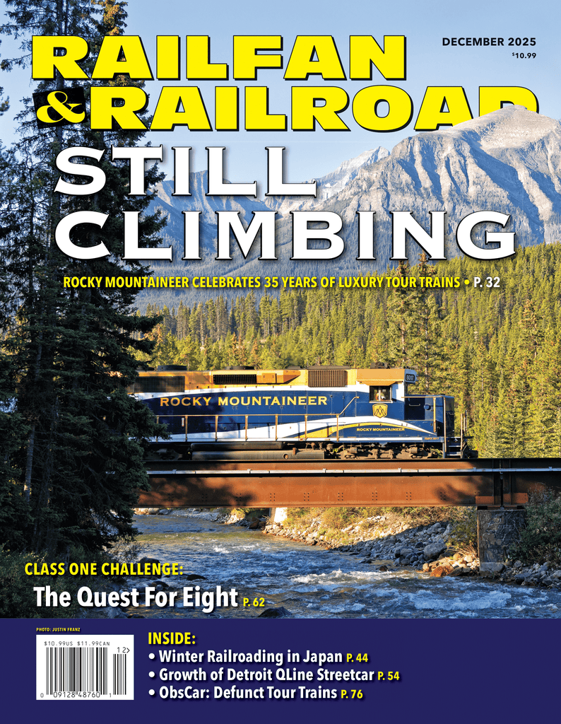 Railfan & Railroad, December 2025 - RF1225