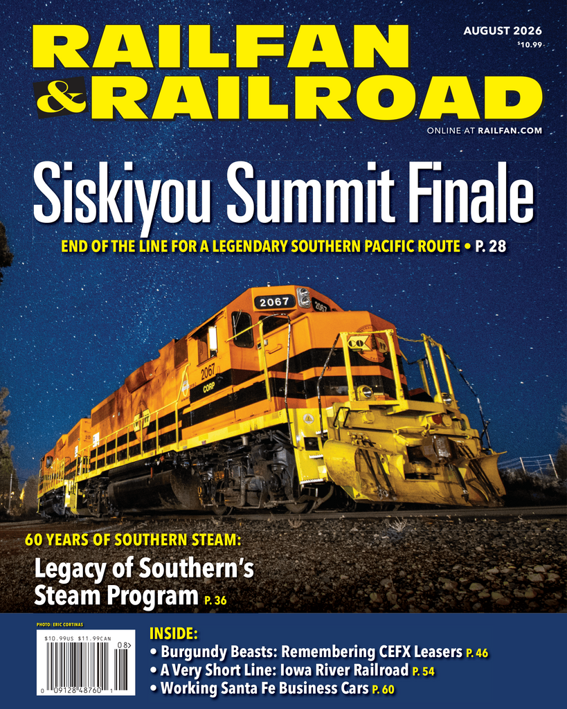 Railfan & Railroad, August 2025 - RF0825