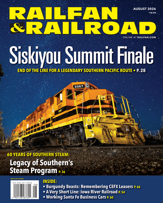 Railfan & Railroad, August 2025 - RF0825