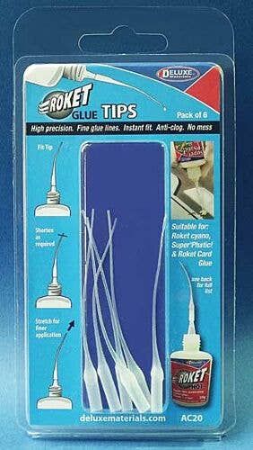 Pin Point Glue Tips 6/pk - AC20