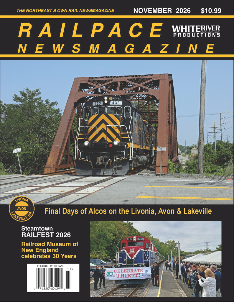 Railpace Newsmagazine November 2026