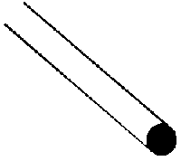 Styrene Rod Round .010 O.D. x 10" Long - pkg/10 - 90850