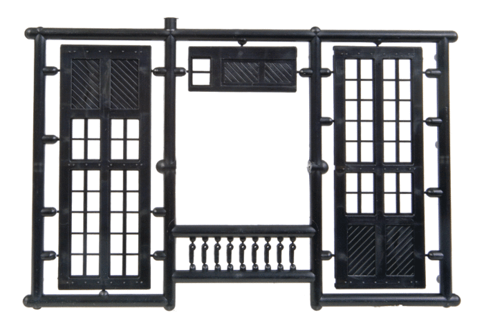 Large Double Shop Doors - 3 Pairs - 1605 : HO