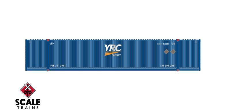 CIMC 53’ Corrugated Dry Container YRC Freight YRCU 450049 - SXT11695 : N