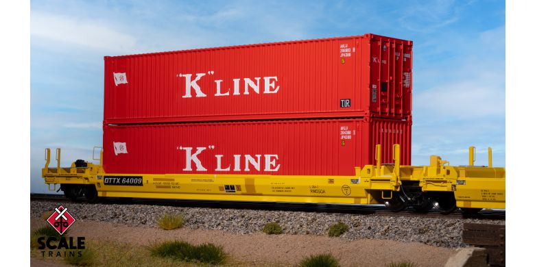 40’ Square Corrugation Container, K Line - SXT11841 : HO