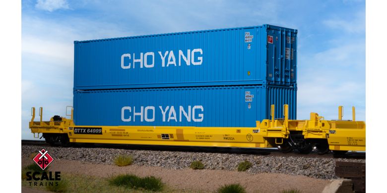 40’ Square Corrugation Container, Cho Yang 3-Pack - SXT11843 : HO