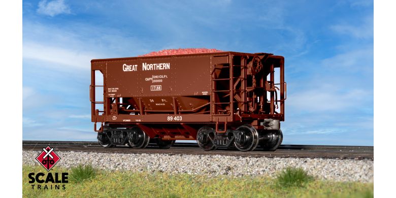 Fox Valley Models HO Scale PSC 70-Ton Ore Car, Great Northern #89403 - SXT15211 : HO