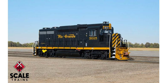 Rivet Counter EMD GP30, Rio Grande #3021/Small Flying Lettering DCC & Sound Equipped - 33370 : HO