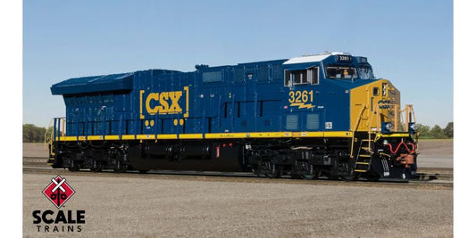 GE ET44AH CSX 3261 w/DCC & ESU LokSound - 38579 : HO