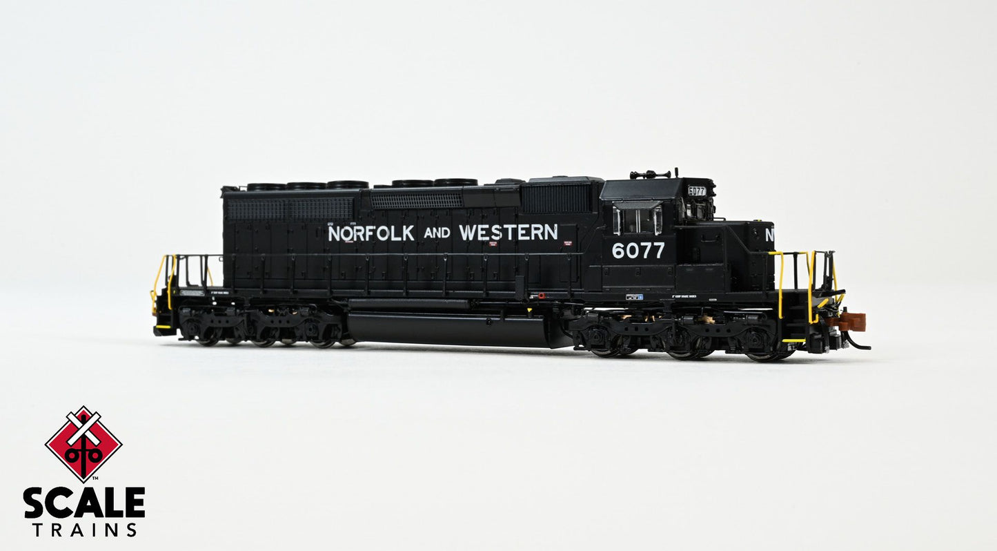 EMD SD40-2, Norfolk & Western, Claytor #6077 DC/DCC Ready - 39418 : N