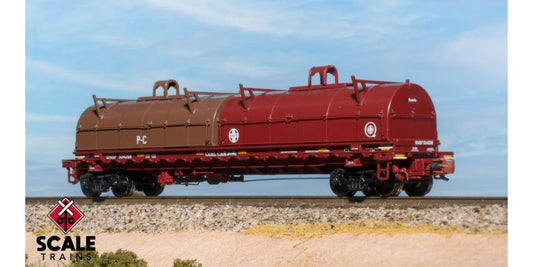 Thrall 48' 2-Hood Coil Steel Car, BNSF/ATSF Hood and PC Hood #534208 - SXT39490 : N